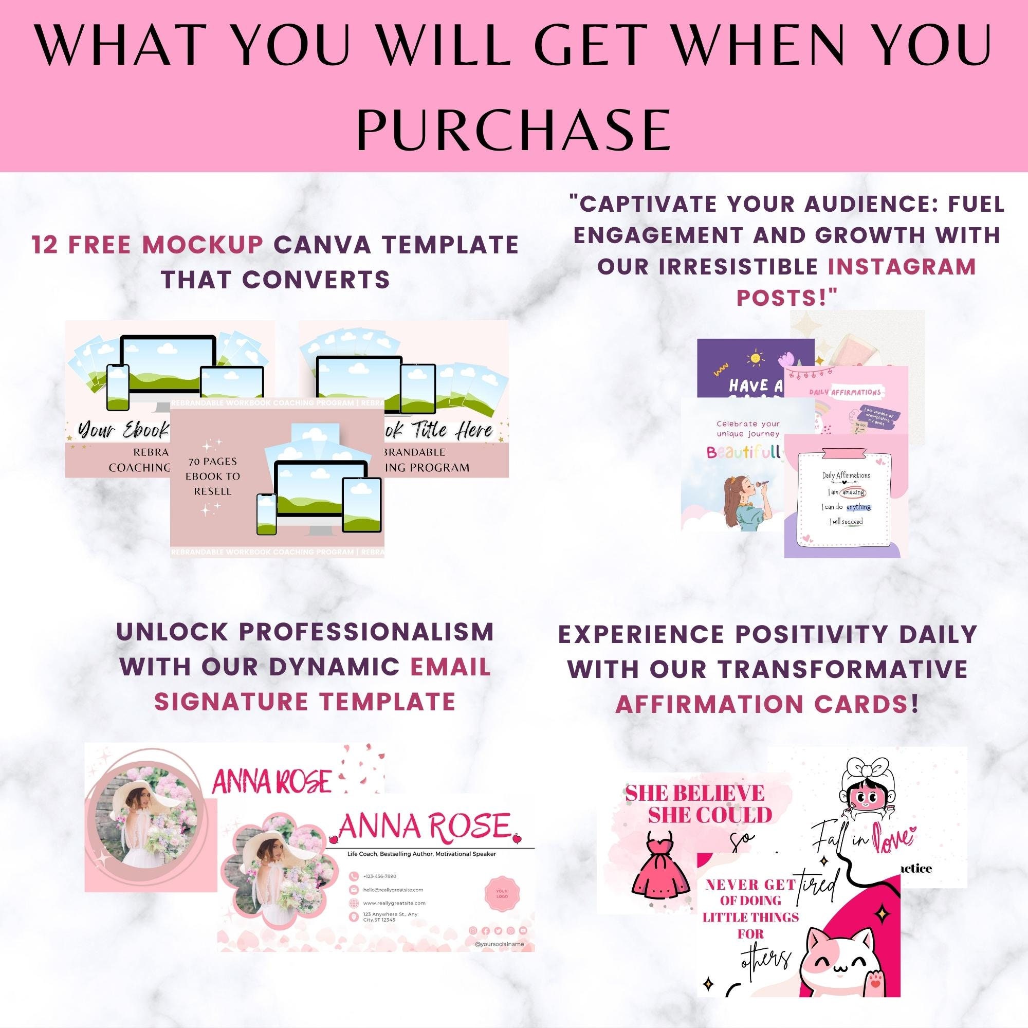 Done for You Relationship Coaching Program | Brandable Workbook ...
