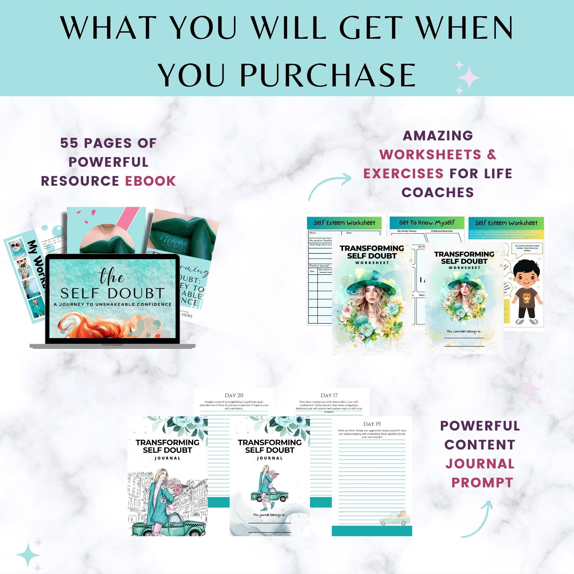 Done for You Transforming Self Doubt Ebook | PLR Guide for Confidence ...