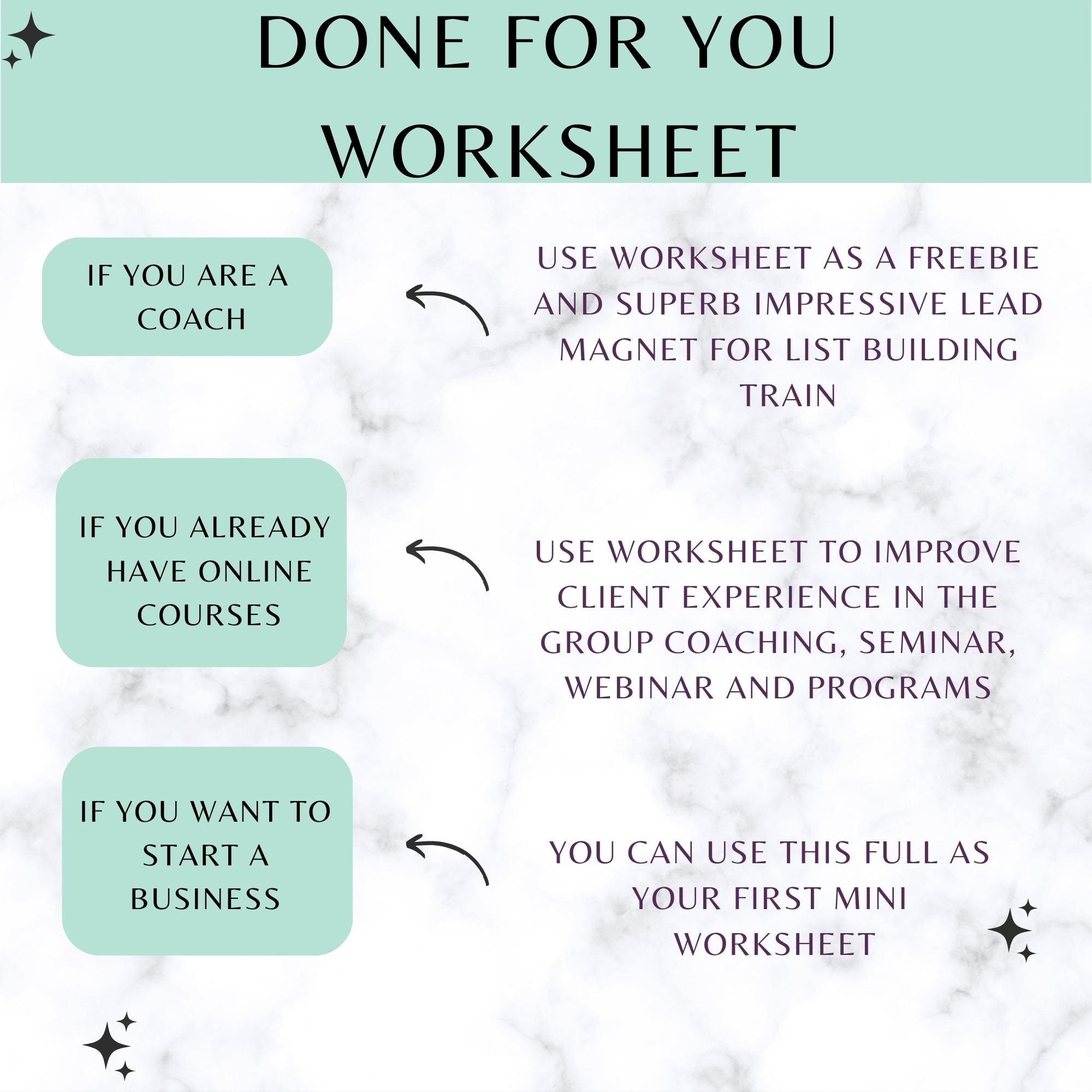 Self Doubt Worksheet.pdf Done for You Transforming Self Doubt Worksheet | Lead Magnet for Life ...