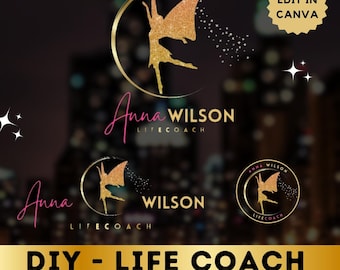 Life Coaching Logo | Heilung Logo | DIY Logo | Logo Coaching Vorlage | Health Coach Logo Vorlage | Philosophie Logo | Coaching Logo Design