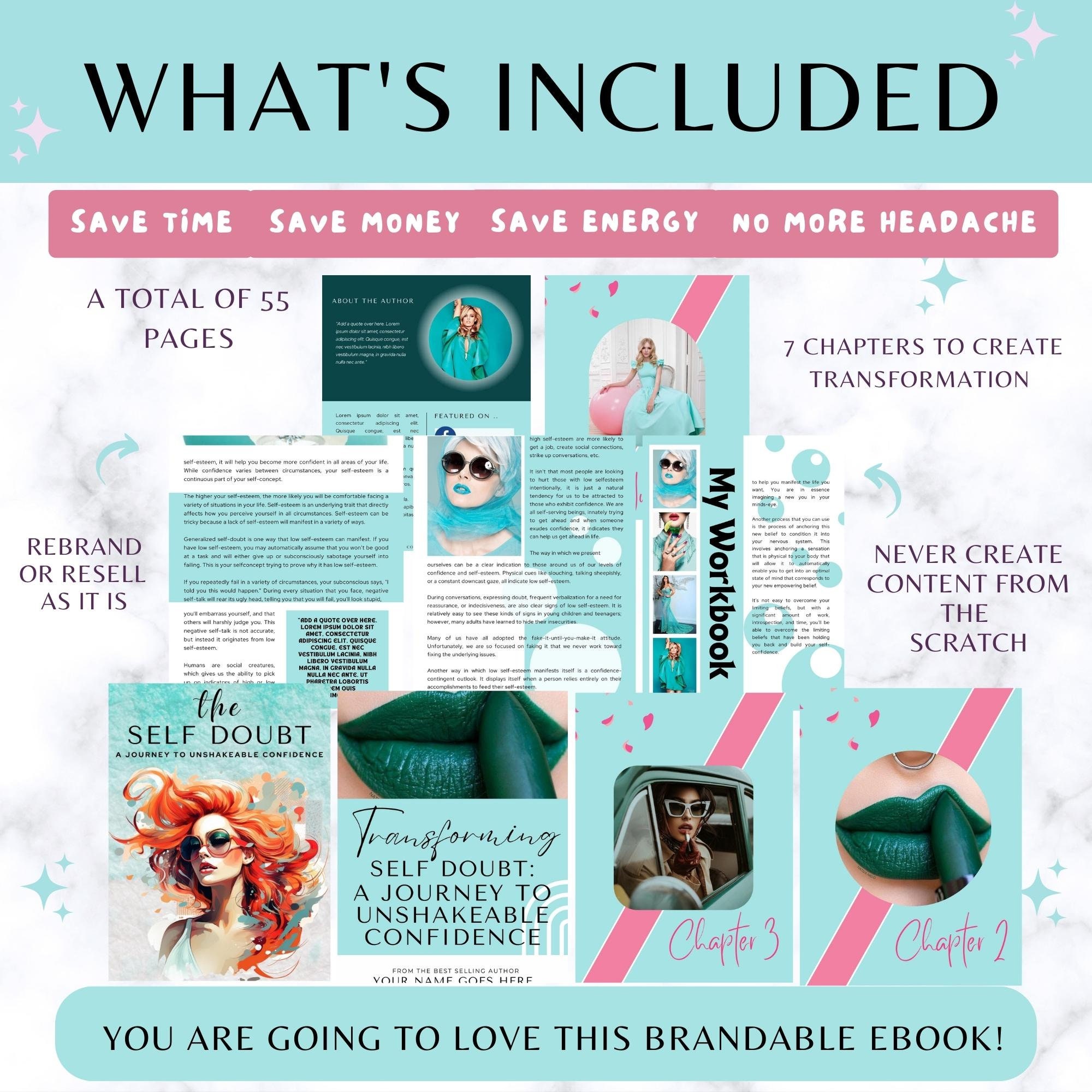 Done for You Transforming Self Doubt Ebook | PLR Guide for Confidence ...