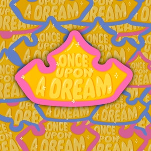 Once Upon A Dream Sticker for Sale by ashleeeyjayne