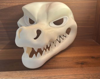 Aligator Fursuit Base High Quality ABS with RESIN Eyeblanks