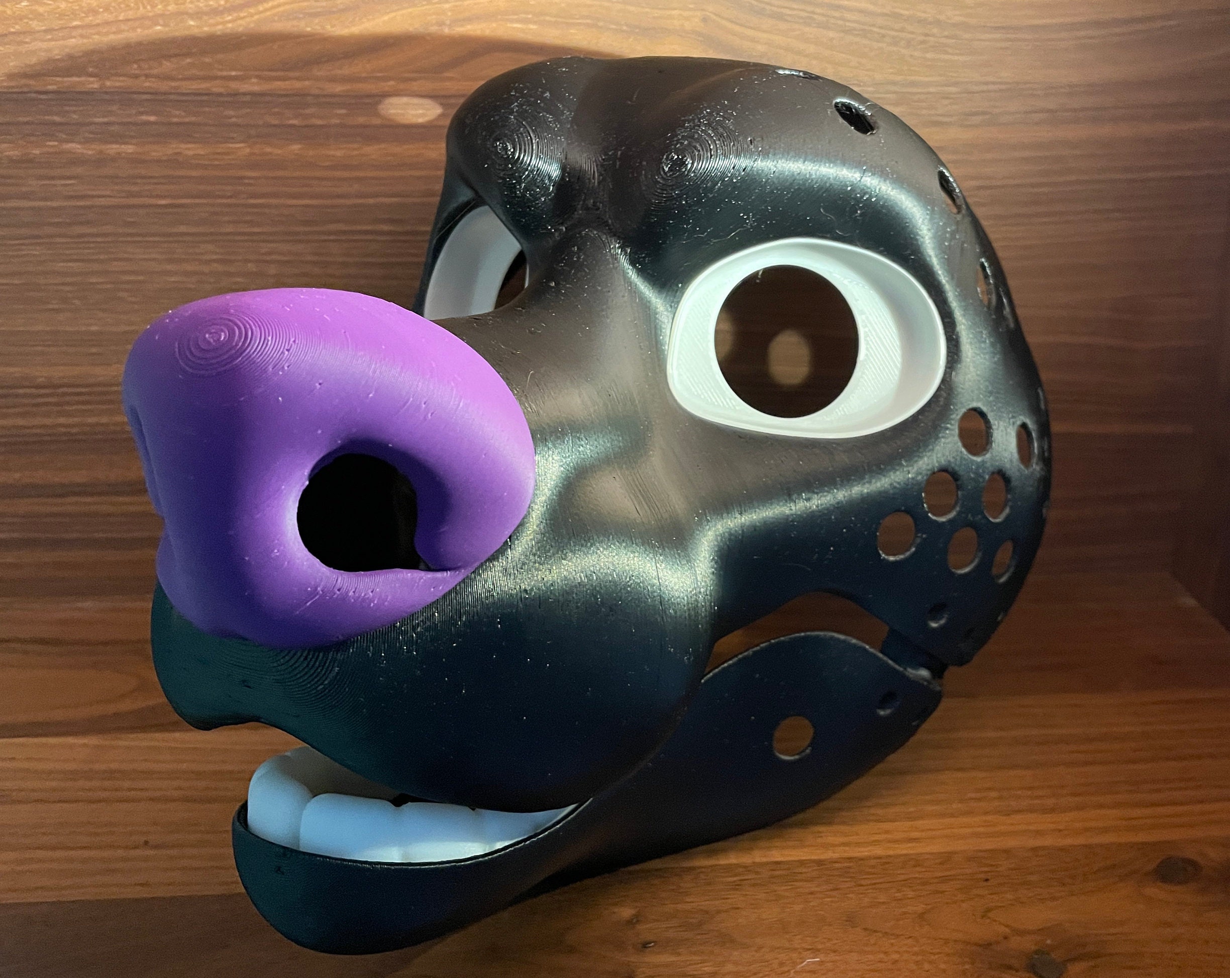 Premium Canine Dire Fursuit Head-base With Movable Jaw and Eye Lids ...