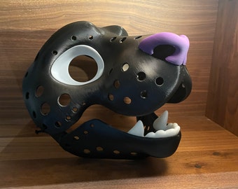 Lion Fursuit head-base with movable jaw and eye lids Furry High Quality ABS