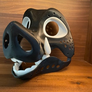 Boar Fursuit head-base with movable jaw and eye lids Furry High Quality ABS
