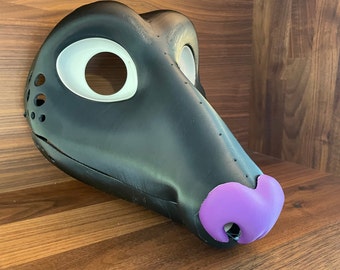 Anteater Fursuit head-base with movable jaw and eye lids Furry High Quality ABS