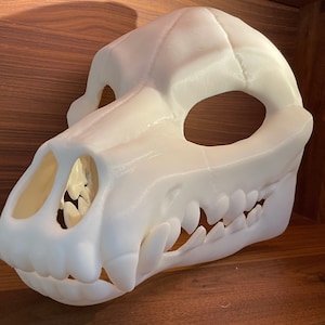 Exclusive Hypertoon Skulldog Fursuit and Cosplay Base / Mask High Quality ABS
