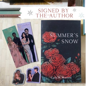 Summer&#39;s Snow By Carly H. Mannon - Signed Paperback - SHIPS 2-3 WEEKS