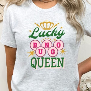 Chemise Bunco drôle, Bunco Queen Tee, T-shirt Bunco Game Night, cadeau Bunco, cadeau Bunco pour maman, chemise de nuit Game