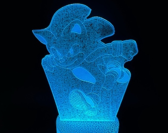 3d Night Light Sonic Set