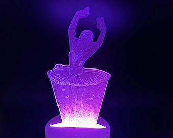 3d Nightlight Ballerina
