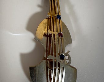 Vintage Cello Pin