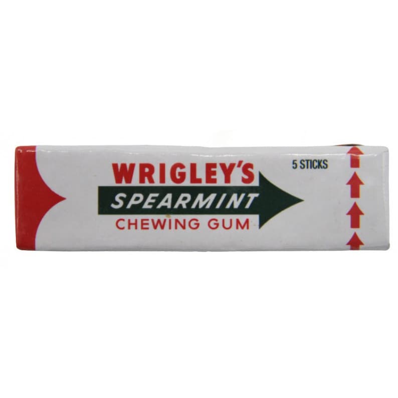 Wrigley's Spearmint Chewing Gum 20 pieces ORGINAL image 2