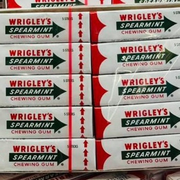 Wrigley's Spearmint Kaugummi 20 Stück ORGINAL