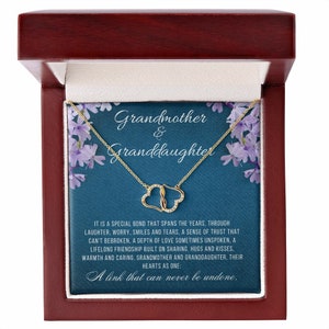 Collana regalo della nonna, regalo per la festa della mamma della nonna, regalo per la nonna, dal nipote, dal nipote