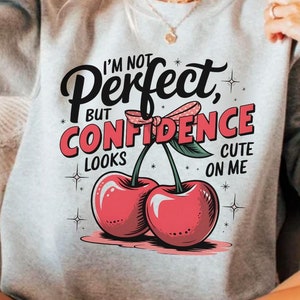 No soy perfecto PNG para camisetas, sudaderas, diseño de sublimación de dibujos animados, lindo diseño PNG de amor, lindo diseño de camiseta de confianza
