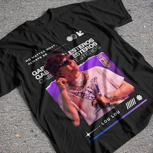 Diseño de camiseta Gabito PNG, diseño de sublimación Corridos Tumbados, diseño de camiseta urbana con imagen de alta calidad de 300 ppp, ilustración de camiseta Sad Boyz