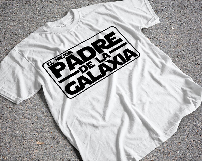 El Mejor Padre De La Galaxia Svg Design, Papá PNG clipart, Sublimation Design, Cricut Cut Files, Laser Engraving Files, T-shirt Designs image 3