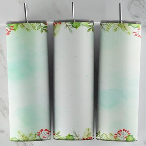 Christmas Blank Tumbler Design, Sublimation Design for 20oz Skinny Tumblers, Tumbler Image, Sublimacion, Christmas Background Tumbler Wrap