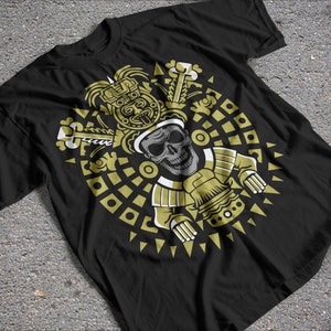 Mexico PNG Shirt Design, Aztec Sublimation Design, 300dpi High-Quality Image Mexican T-Shirt Design, Mexico Tee Illustration