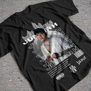 Diseño de camiseta PNG de Junior H, diseño de sublimación Corridos Tumbados, diseño de camiseta urbana con imagen de alta calidad de 300 ppp, ilustración de camiseta Sad Boyz