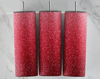 Red Glitter Tumbler Design, For 20oz Tumbler, Sublimation Design, Novelty Cup, Tumbler Image, Sublimacion, Waterslide, Colorful Cup