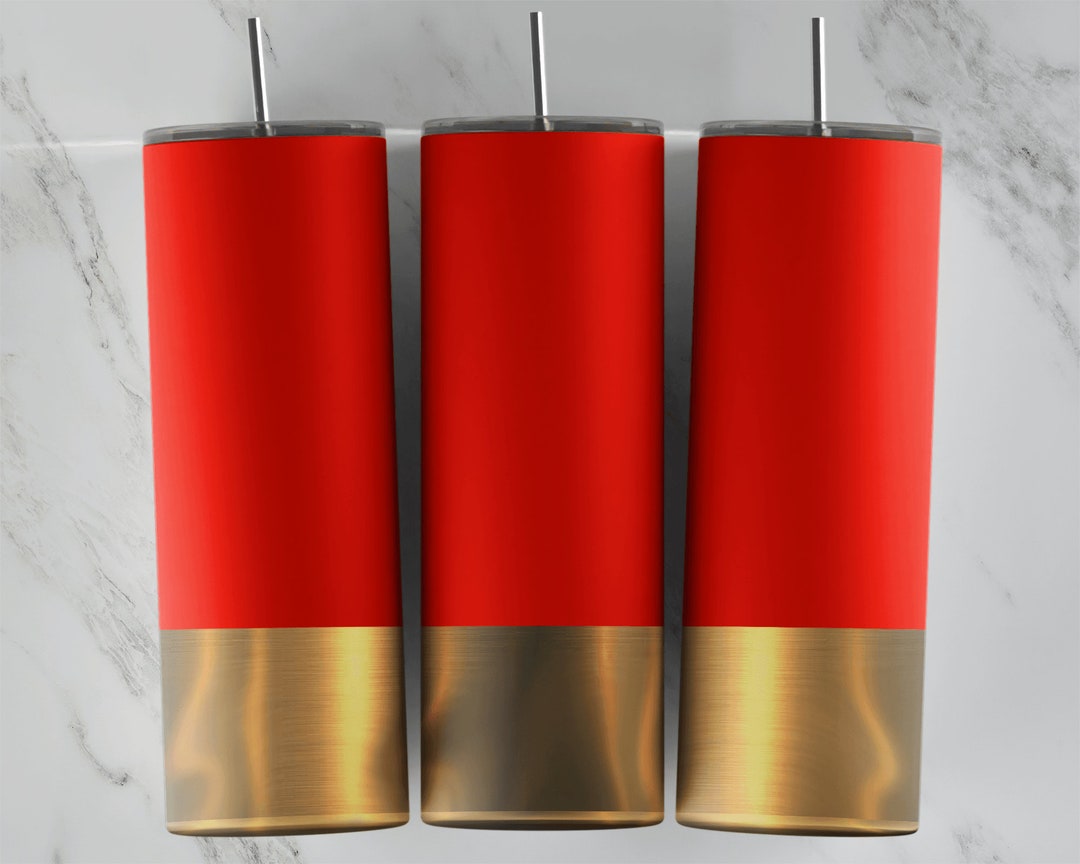 Shotgun Shell Tumbler Design, for 20oz Tumbler, Sublimation Design ...