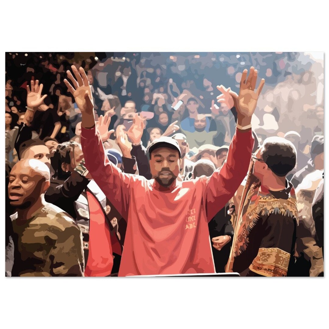 Kanye West Life Of Pablo Listening Party Kanye West the Life of Pablo Listening Party Poster - Etsy