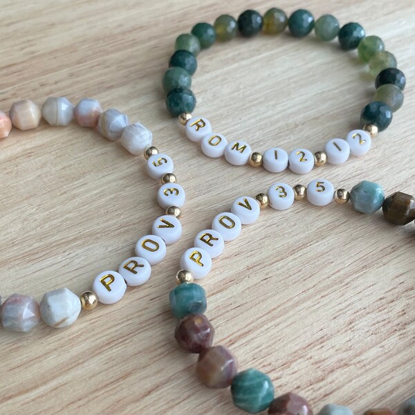 Bible Verse Bracelet - Etsy