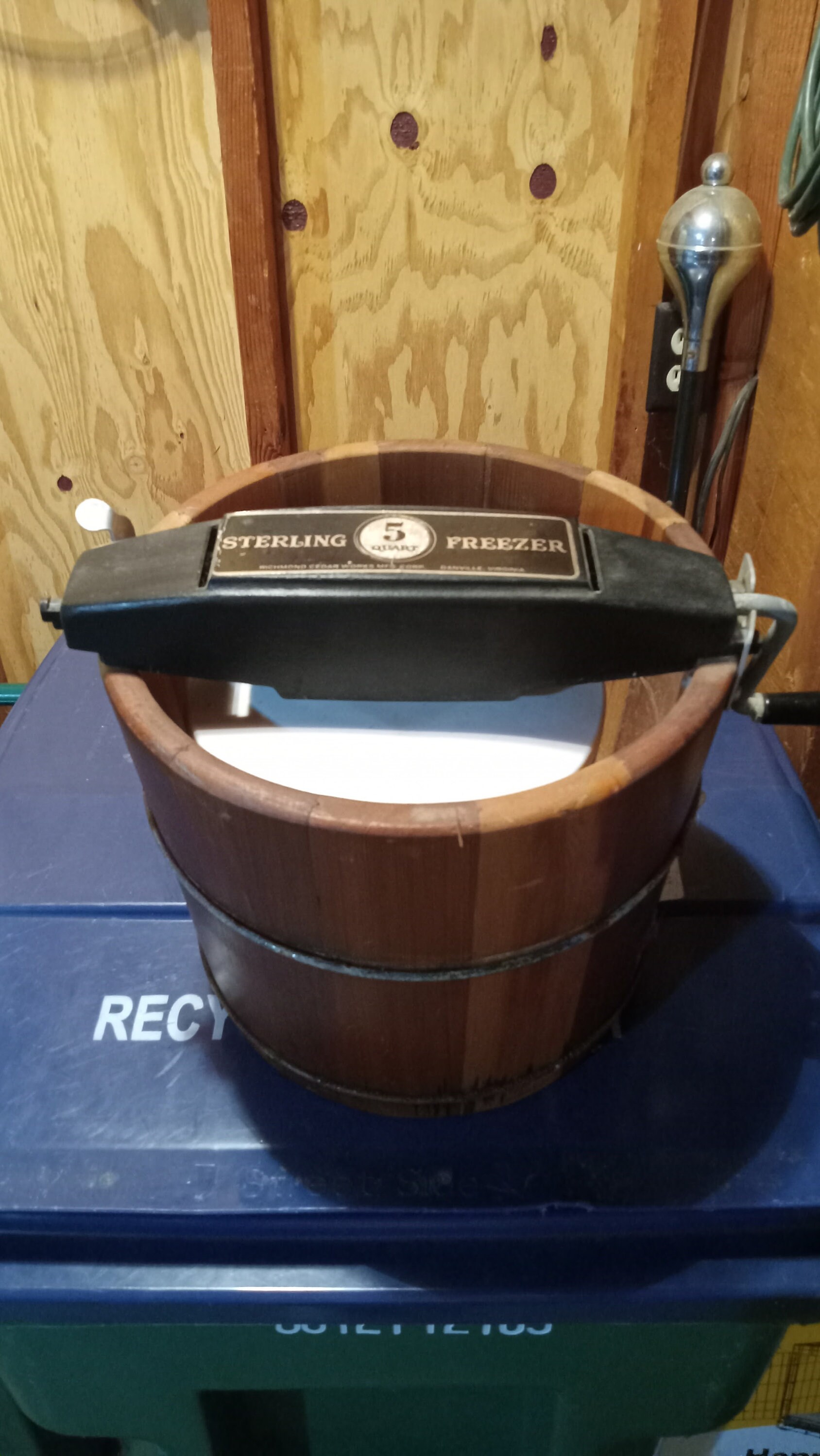 Antique Sterling Ice Cream Maker Etsy