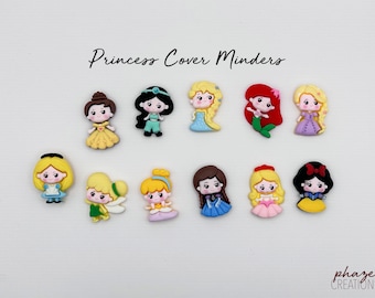 Favorite Princess Cover and Needle Minders / Diamond Painting, Cross Stitch, Embroidery Accessory - Magnetic Minder