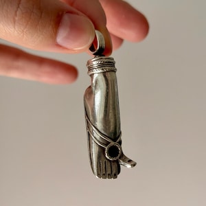 Vintage Fred Paris Foot in Greek Sandal Silver Pendant