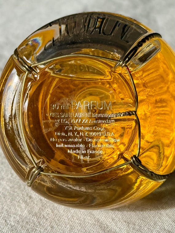 Vintage YSL Champagne Parfum Extrait 30ml - Etsy