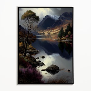 Glen Affric Vista | Stunning Scottish Highlands Landscape | Printable Digital Download