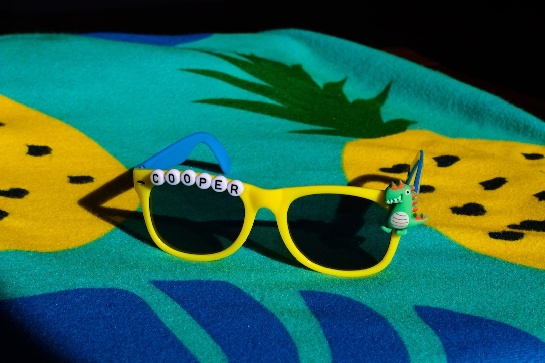 CUSTOM KIDS SUNGLASSES, Boys Personalized Sunglasses, Toddler