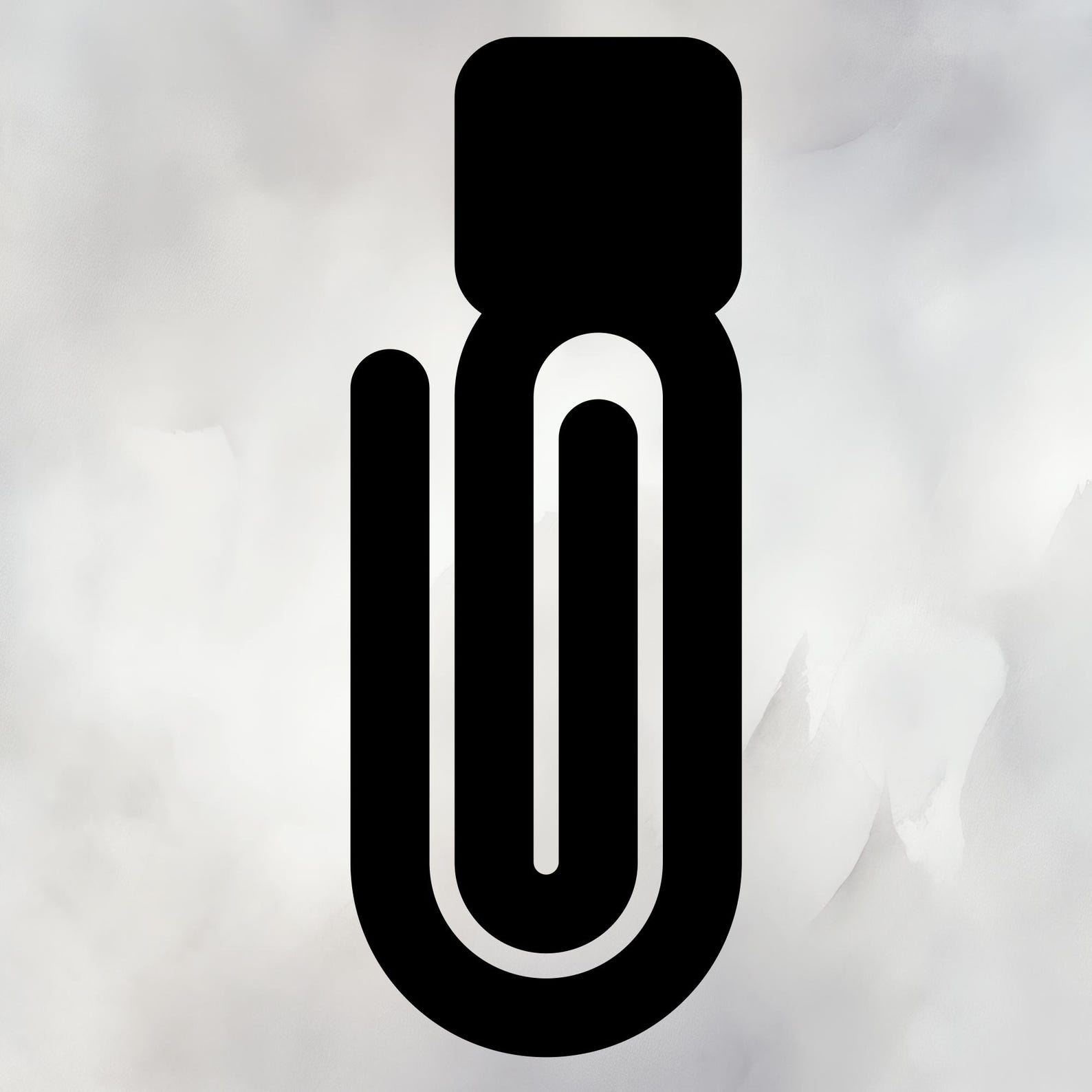 Paperclip Not Rounded Jumbo Paperclip SVG Top Rounded Square – Jumbo Paper Clip, Large Clip ...
