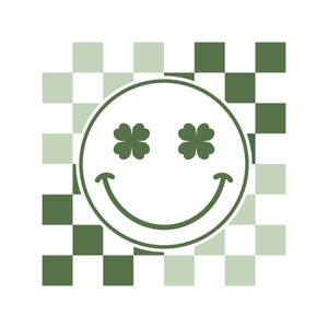 Clover Smiley Face - Etsy