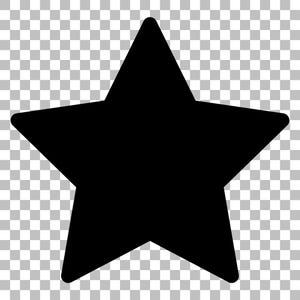All Star Rounded Photo Star Rounded Corners SVG PNG - for Cricut, Silhouette, Laser, Print or ...