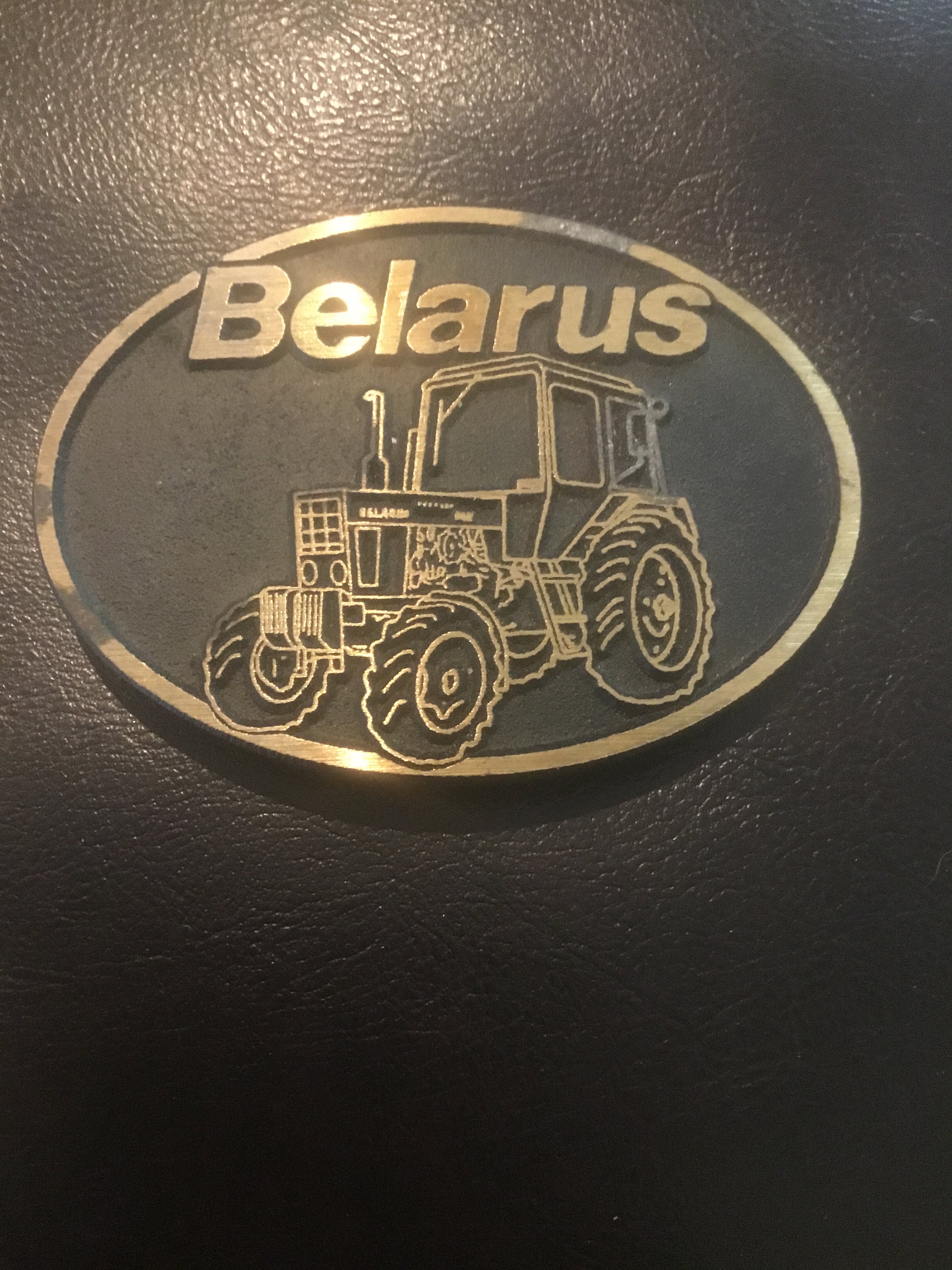 Belarus Tractor Belt Buckle by Dyna Buckle. Solid Brass Etsy