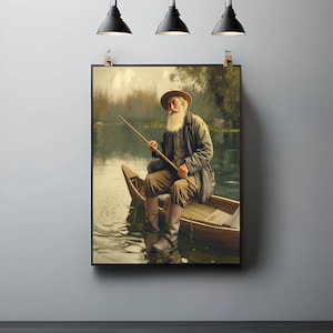 Old Man Fishing -  Singapore