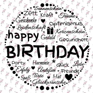 happy birthday - your message