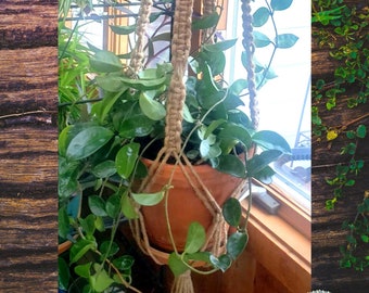 Macrame Plant Hanger Macrame Wall Hanging Plant Hanger Macrame Gift Gift For Her Gift For Plant Lover Plant Hanger Gift Boho Plant Hanger