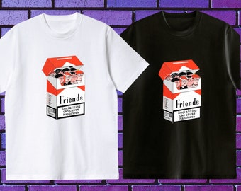 Melbour Cigarette Packet Tee - Funny Tshirt - Crazy Tshirt