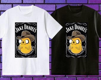 Camiseta Jake Daniels - Camiseta Jake el Perro - Camisa Hora de Aventura - Regalo para niños - Regalo para él - Regalo para ella