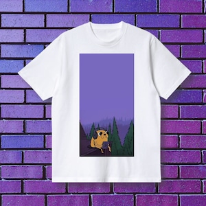 Camiseta musical de Jake y BMO - Camisetas de Jake The Dog - Camiseta de Hora de aventuras - Camiseta de película - Camisetas de dibujos animados - Regalo para niños - Regalos de cumpleaños