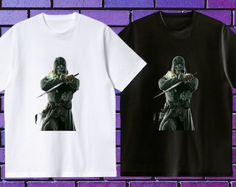 Dishonored Corvo Attano Tshirt - Video Game Shirt - Cadeau voor hem - Cadeau voor haar - Cadeau voor kinderen - Unisex Funny Tee