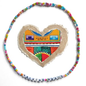 talking heads! choker necklace