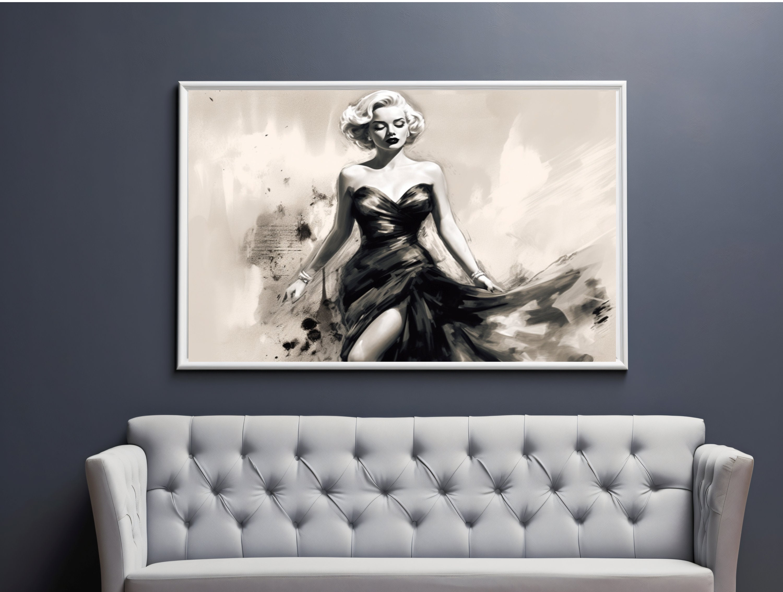 Marilyn Monroe Hollywood Icon High Premium Poster/image - Etsy