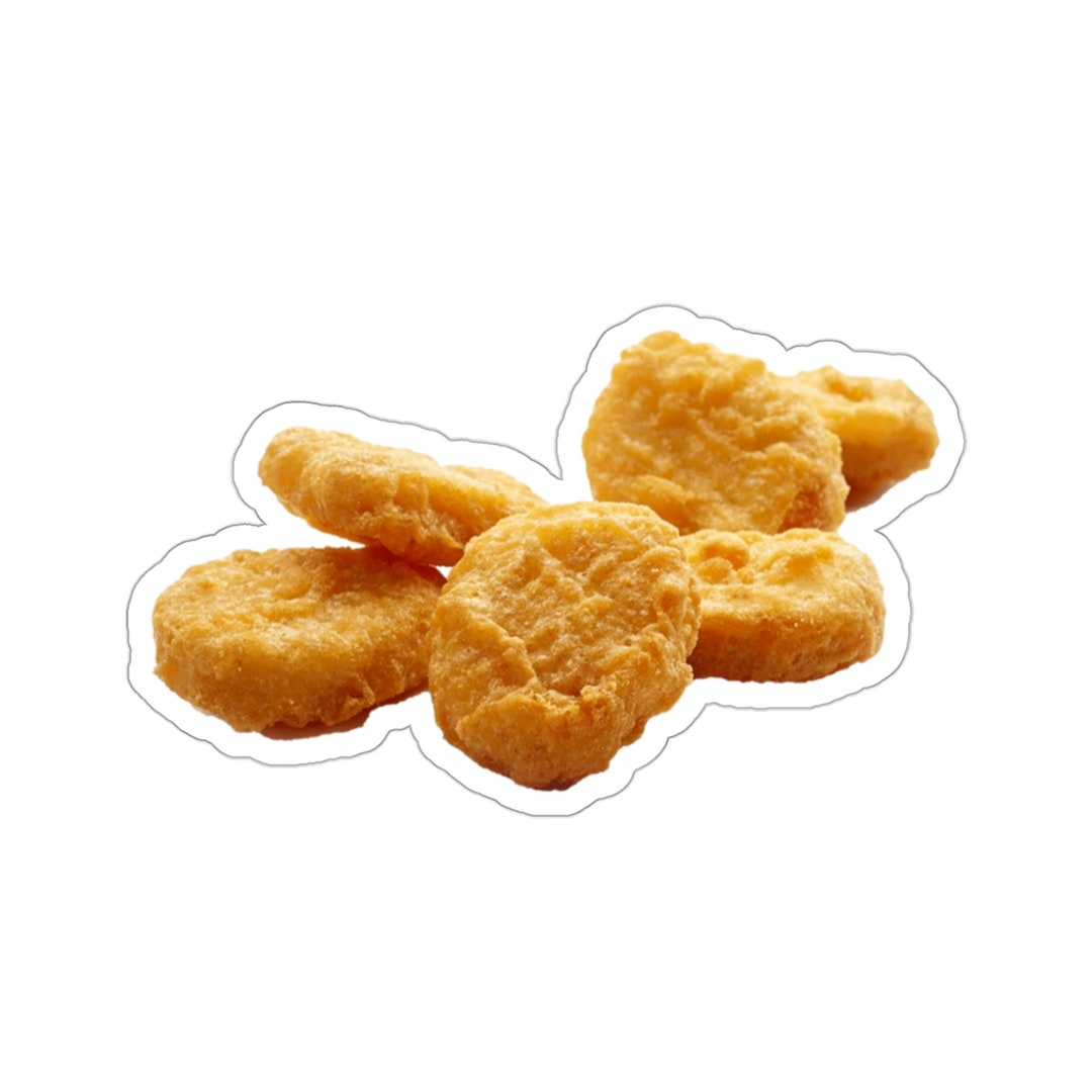 Chicken Nuggets Meme Sticker Sticker for Laptop Phone Etsy
